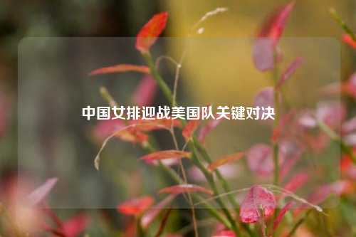 中国女排迎战美国队关键对决