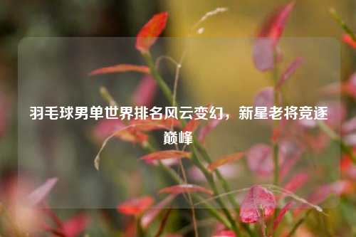 羽毛球男单世界排名风云变幻，新星老将竞逐巅峰